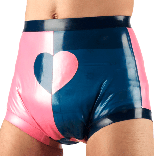 latex herz slip