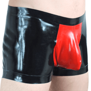 latex herren slip