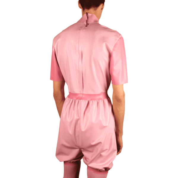 rubber romper rear