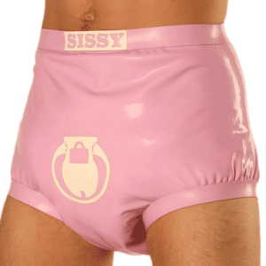 sissy gumihose