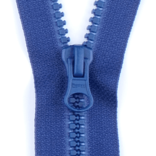 zipper blau